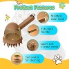BABYYER Pet Bath Brush for Dogs & Cats - Grooming Brush with Built-in Shampoo Dispenser - Massage Wash Brush for Long & Short Hair - 4 of 4