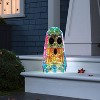 18" Narrow Iridescent Ghost 3D Novelty Modular Light Structure Cool White - Hyde and EEK! Boutique™ - 2 of 3