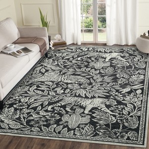 Forest Tiger Rugs Living Room Rug, Soft Washable Bedroom Rug, Low Pile Non-Slip Dining Room Home Office Carpet - 1 of 4