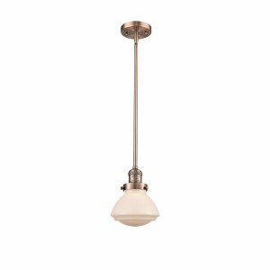 Olean - 1 Light Stem Hung Mini Pendant In Industrial Style-7.75 Inches Tall and 6.75 Inches Wide - 1 of 1