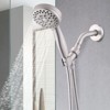 SEVOBAL Shower Faucets, 5-Mode Adjustable High Pressure Handheld Shower Head with Hose for Modern Bathroom Upgrade, Silver, 11.22"*8.66"*3.93" - 2 of 4