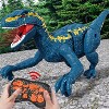 TEMI Remote Control Dinosaur Toys for Kids 3-12, 2.4GHZ Electronic RC Toys for Boys,Dinosaur Toys with Lights and Sounds - 2 of 3
