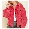 Women's Corduroy Trucker Jacket - POL - 2 of 4