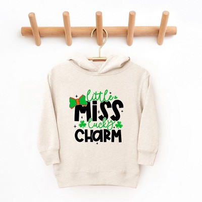 The Juniper Shop Little Miss Lucky Charm Toddler Graphic Hoodie