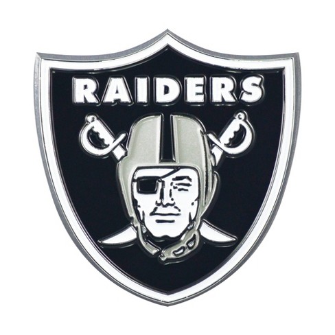 Nfl Las Vegas Raiders 3d Metal Emblem : Target