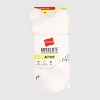 Hanes Men's 3pk +1 Absolute Active Cushioned Crew Socks - 6-12 - 2 of 4