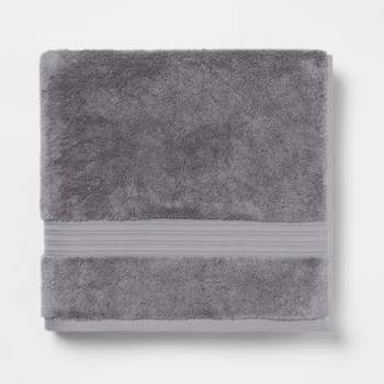Total Fresh Antimicrobial Bath Towel Dark Gray - Threshold™