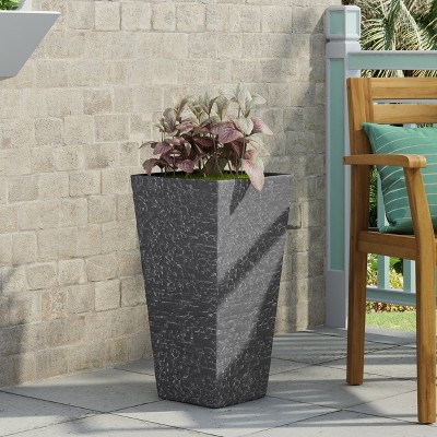 Christopher Knight Home Berkamn Outdoor Lightweight Concrete Planter
