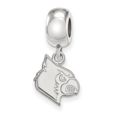 Black Bow Jewelry Sterling Silver Louisville Cardinals NCAA Bead Charm