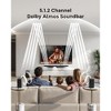 Itopfox 5.1.2ch Sound Bar with Dolby Atmos, Surround Sound System for TV, Includes 2 Surround Speakers & Subwoofer, HDMI eARC, Bluetooth 5.4, Skywave - 2 of 4