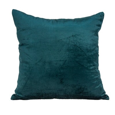 Parkland Collection,Bento Teal Solid Throw Pillow
