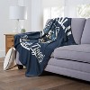 50" x 60" NCAA Lincoln Blue Tigers Alumni Silk Touch Throw Blanket - 2 of 4