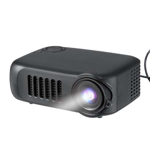 Dartwood Portable Mini Projector With Hdmi Usb And Tf Memory Ports For Movies Tv And Gaming In The Office Or Bedroom Target