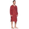 Ashford & Brooks Mens Woven Long Sleep Shirt Nightshirt - 2 of 4