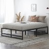 Allewie Metal Platform Bed, Heavy Duty Bed Frame with 14" Under Bed Storage, Strong Metal Slats Support, No Box Spring Needed - 2 of 4