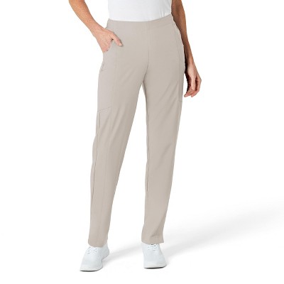 Wink W123 Women's Flat Front Cargo Scrub Pant