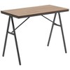 HOMCOM Industrial Bar Table with Steel Frame, Counter Height Table Pub Table for Kitchen Dining Room Cafe, Brown/Black - image 4 of 4