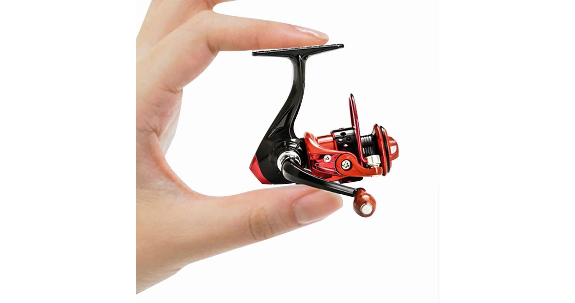 Fishing Reel Full Metal Mini150 Spinning Reel for Carp Fishing Lure No Gap Configuration