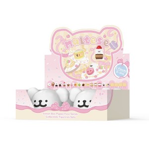 メルール　MELUR THE HAPPY MELUR TOWN BOXセット Box Life Surprise Reveal Figure Maltese Sweet Box Puppy Face
