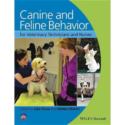 Canine and Feline Behavior for Veterinary Technicians and Nurses - by  Julie Shaw & Debbie Martin (Paperback)