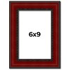 PosterPalooza | Photo Size Weathered Red Picture Frame - UV Acrylic, Foam Board Backing, Hanging Hardware - 2 of 4