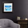 Trademark Fine Art - Petra Lizde  Girl in Pool Matted Framed Art - 2 of 4