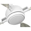 Progress Lighting Rudder 1-Light LED Ceiling Fan, Satin White, Distressed White Blades, Boat Oar-Inspired Design - 3 of 4