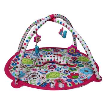 Bacati - Baby Activity Gyms & Playmats (Botanical Pink/Multi)