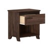 Max & Lily Nightstand, Solid Wood Bedside Side Tables with Storage Drawer for Bedroom - 4 of 4