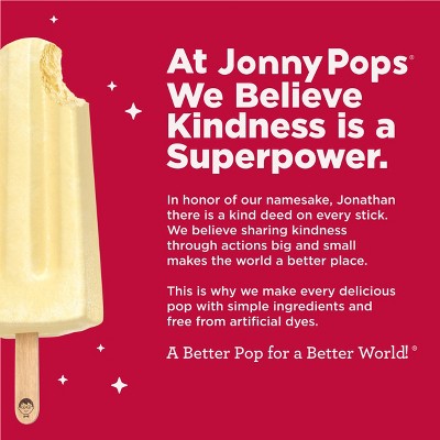 JonnyPops Pineapple and Coconut with Cream Frozen Pops - 8.25 fl oz/4ct