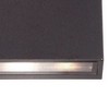 Possini Euro Design Modern Outdoor Wall Lights Set of 2 Black Metal LED Downlight 5 1/2" Tempered Glass Exterior House Porch Patio - 3 of 4