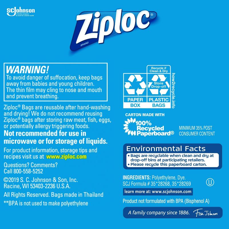 Ziploc Storage Snack Bags, 4 of 14