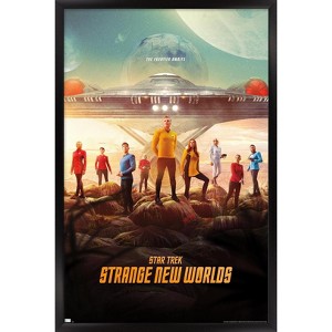 Trends International Star Trek: Strange New Worlds - Key Art Framed Wall Poster Prints - 1 of 4