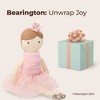 Bearington Lil' Ballerina Brunette 16.5 Inch Doll - Stuffed Plush Baby Doll for Girls - 4 of 4