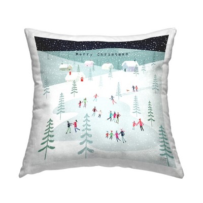 Stupell Industries Merry Christmas Ice Skating Fun : Target