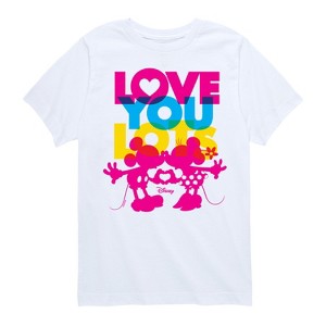 Boys' - Disney - Love You Lots Short Sleeve Graphic T-Shirt - 1 of 4
