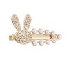 Unique Bargains Faux Pearl Camellia Hair Clips 1 Pc - 4 of 4