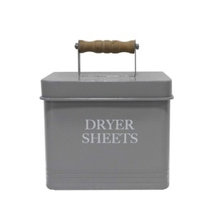 VIP Metal 12.6 in. Gray Dryer Sheets Box with Handle - 1 of 2