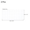 Unique Bargains Metal Wall Photo Pictures Display Decor Wire Grid Panel 2 Pcs - 2 of 4