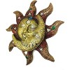 FC Design 13" Mosaic Celestial Sun and Moon Sculpture Wall Decor Art Hanging Sun and Crescent Decoration - 3 of 3