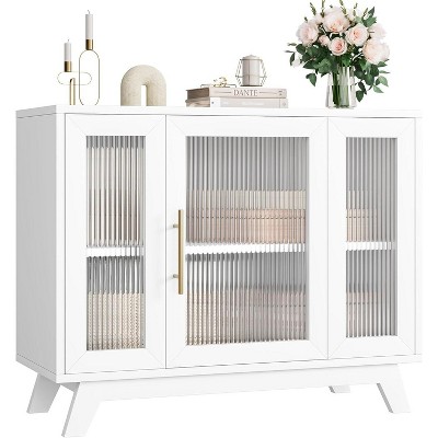 Buffet Cabinet with Storage, 36" Large Sideboard