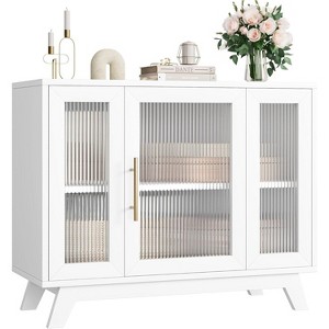 Buffet Cabinet with Storage, 36" Large Sideboard - 1 of 4