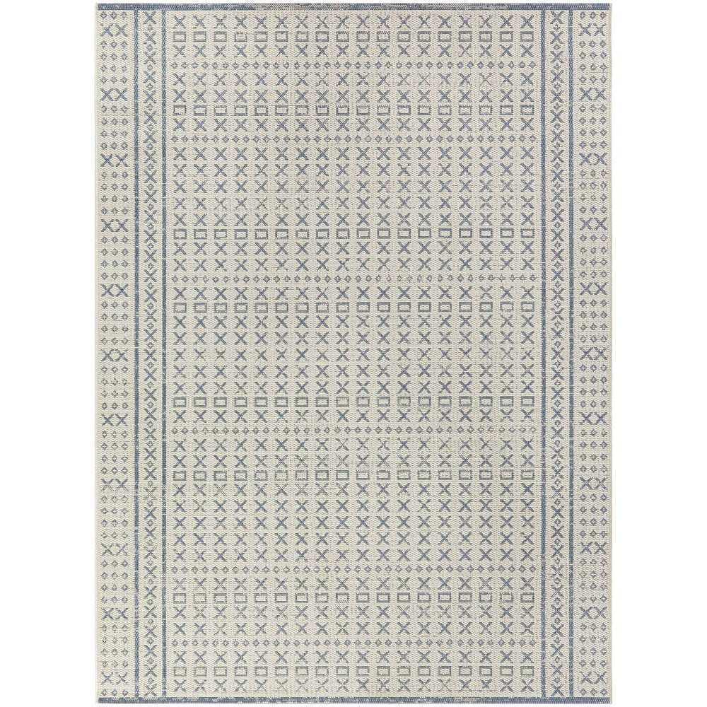  x 10' Carroll Rectangular Indoor/Outdoor Rug Ivory