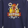 Boys' - Instant Message - Ten Cent Hotdog Night Long Sleeve Graphic T-Shirt - 2 of 4