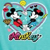 Girls' - Disney - Mickey Minnie Minkey Fitted Short Sleeve Graphic T-Shirt - 2 of 4