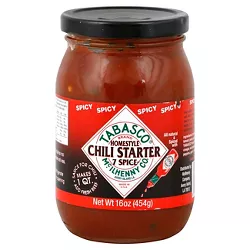 Tabasco Seven Spice Chili Spicy Chili Starter 16oz