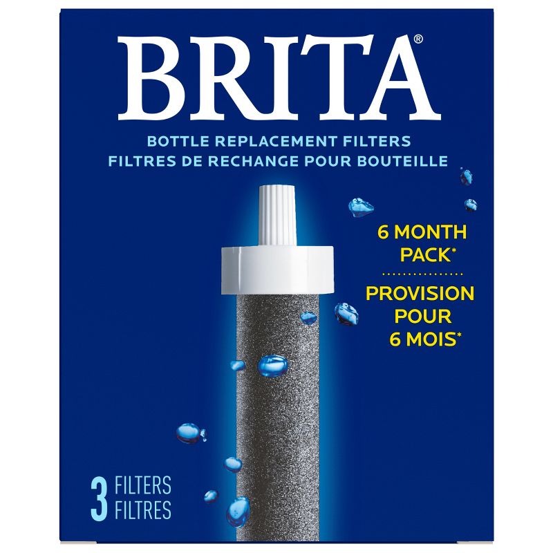 Brita 3ct Bottle Filter - Black, 3 of 10