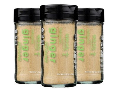 Spicely Organics - Organic Ginger - Ground - Case of 3/1.2 oz