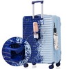 Hardshell Luggage Sets, 20/24/28 IN Suitcase with Front Pocket,  TSA Lock, USB Interface -ModernLuxe - 2 of 4