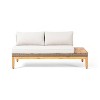 Vynxaria Loft 2-Seater Sofa - Stylish Acacia Wood & Water-Resistant Cushions for Outdoor Comfort - 4 of 4